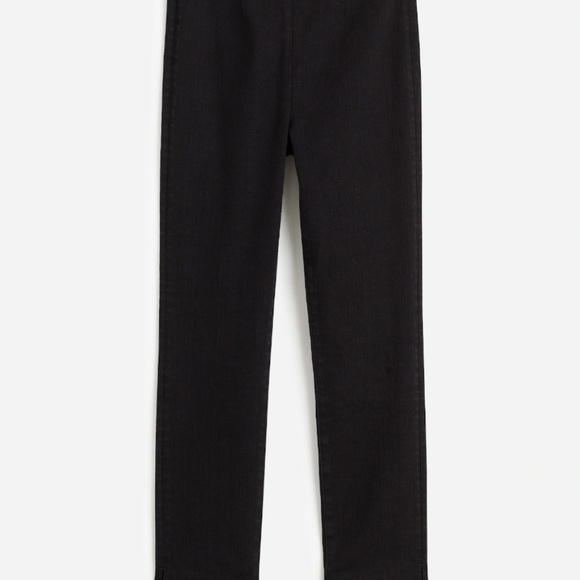 [NWT] Madewell Denim Slim Crop Pants in Black Rinse - size 2 - Picture 4 of 4